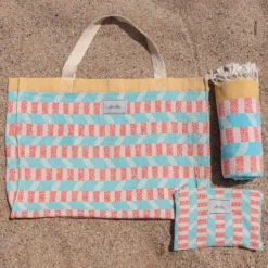 Maison Jean-Vier Sac de Plage Bleu