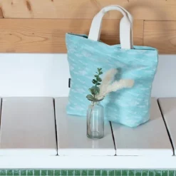 Maison Jean-Vier Sac Shopping Bleu