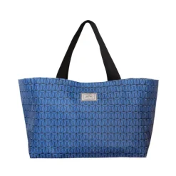 Maison Jean-Vier Sac shopping et sac de plage Bleu