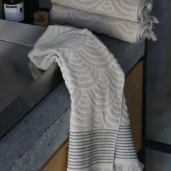 Maison Jean-Vier Serviette de bain Beige