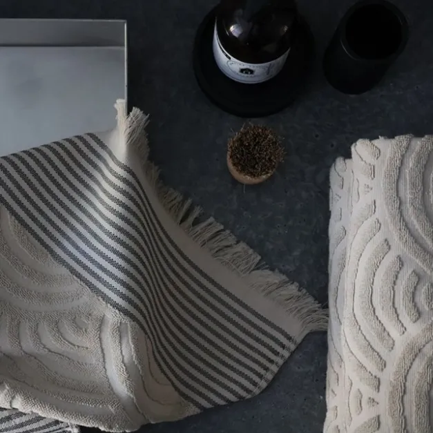 Maison Jean-Vier Serviette de bain Beige