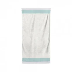 Maison Jean-Vier Serviette de bain Bleu