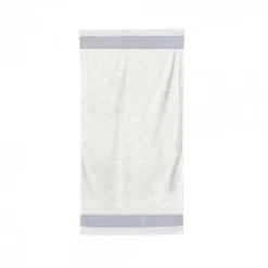 Maison Jean-Vier Serviette de bain Bleu