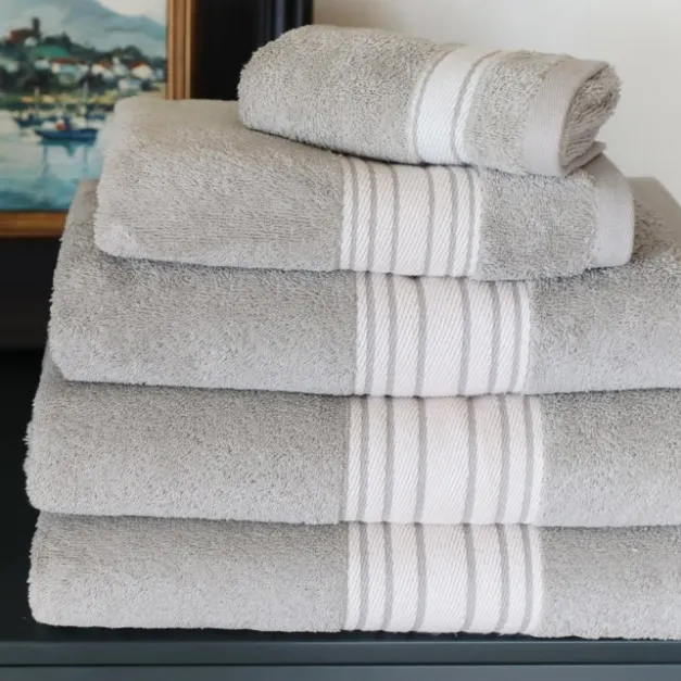 Maison Jean-Vier Serviette de bain Gris