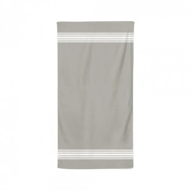 Maison Jean-Vier Serviette de bain Gris
