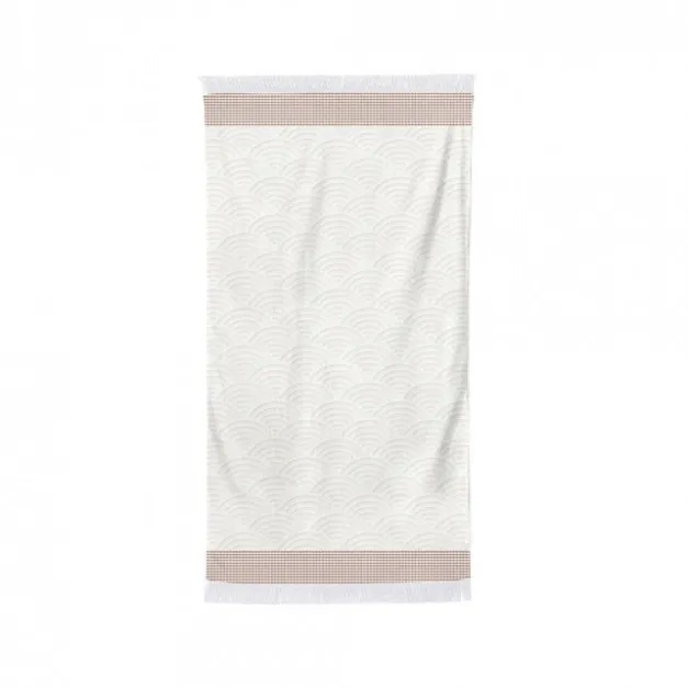 Maison Jean-Vier Serviette de bain Rouge