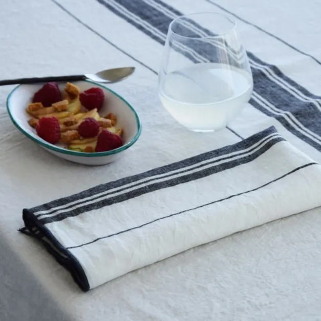 Maison Jean-Vier Serviette de table Blanc