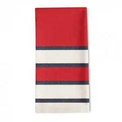 Maison Jean-Vier Serviette de table Rouge