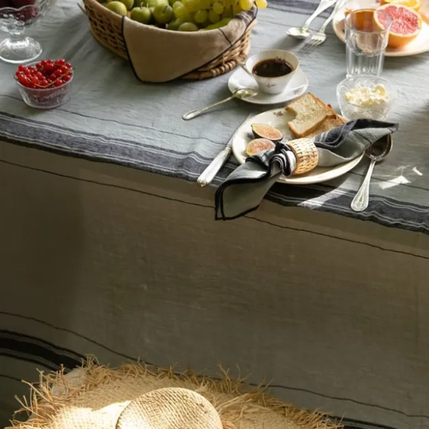 Maison Jean-Vier Serviette de table Vert