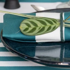 Maison Jean-Vier Serviette de table Vert
