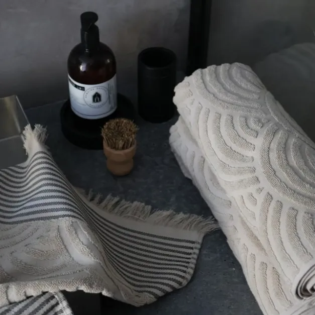 Maison Jean-Vier Serviette invité Beige