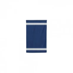 Maison Jean-Vier Serviette invité Bleu