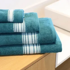 Maison Jean-Vier Serviette invité Vert