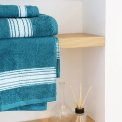 Maison Jean-Vier Serviette invité Vert