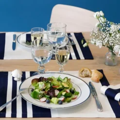 Maison Jean-Vier Set de table Bleu