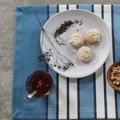 Maison Jean-Vier Set de table Bleu