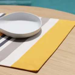 Maison Jean-Vier Set de table Jaune