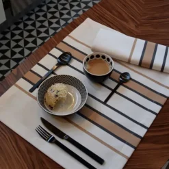 Maison Jean-Vier Set de table Marron