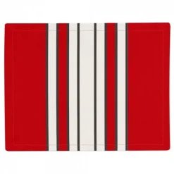 Maison Jean-Vier Set de table Rouge