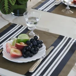 Maison Jean-Vier Set de table Vert