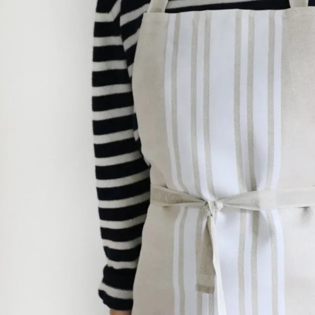 Maison Jean-Vier Tablier de cuisine Beige