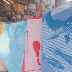 Maison Jean-Vier Tablier de cuisine Bleu