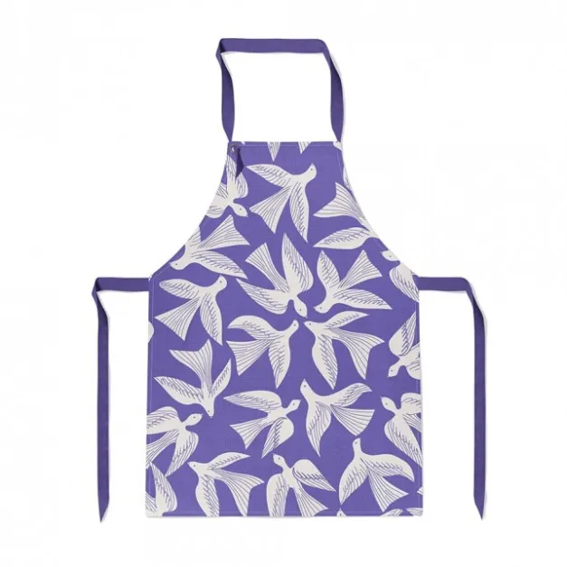 Maison Jean-Vier Tablier de cuisine Bleu