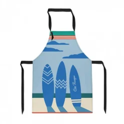 Maison Jean-Vier Tablier de cuisine Bleu