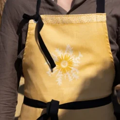 Maison Jean-Vier Tablier de cuisine Jaune