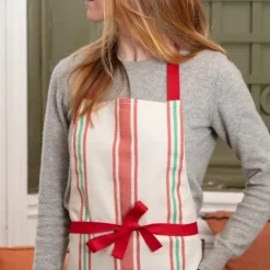 Maison Jean-Vier Tablier de cuisine Rouge