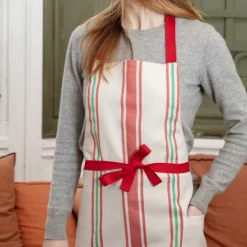 Maison Jean-Vier Tablier de cuisine Rouge