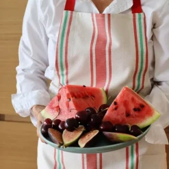 Maison Jean-Vier Tablier de cuisine Rouge