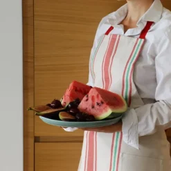 Maison Jean-Vier Tablier de cuisine Rouge