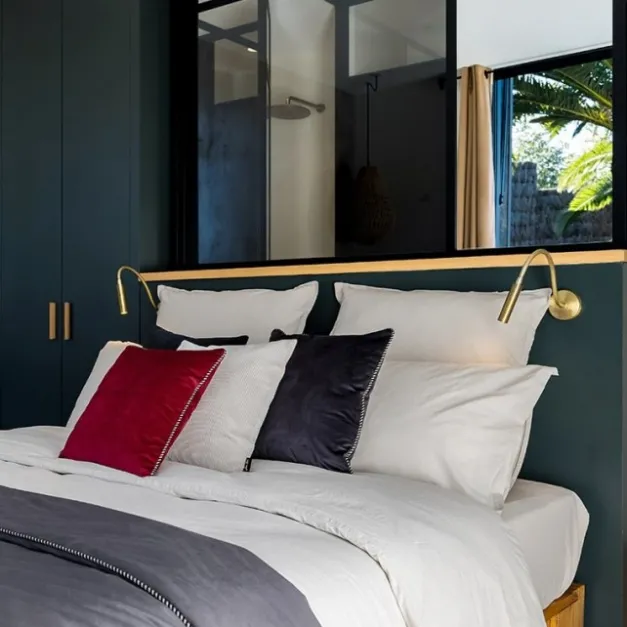 Maison Jean-Vier Taie d'oreiller Beige