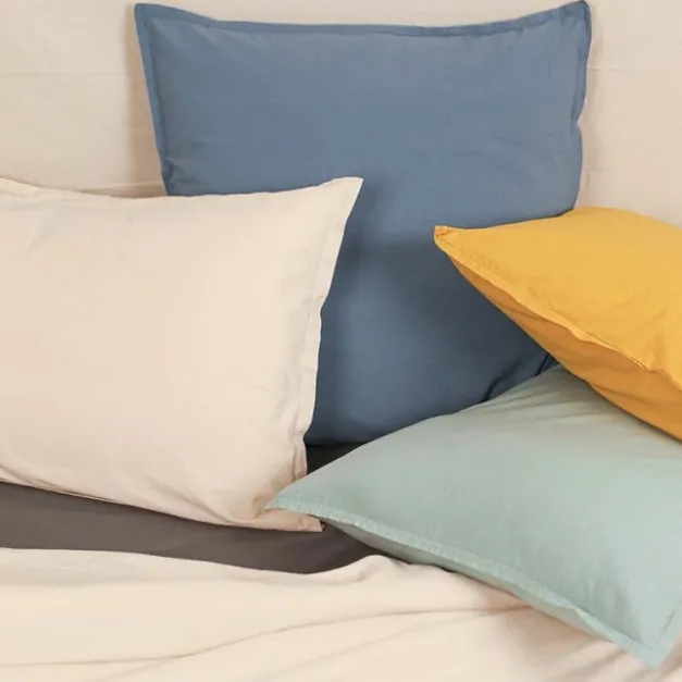 Maison Jean-Vier Taie d'oreiller Beige