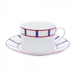 Maison Jean-Vier Tasse à déjeuner Blanc