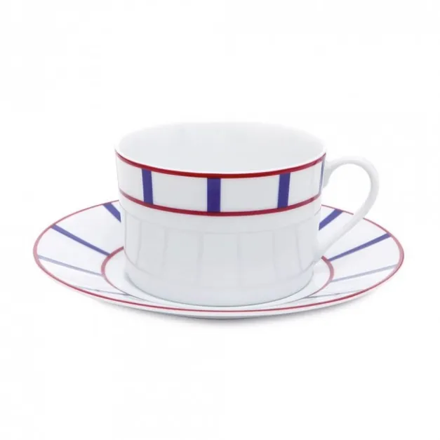 Maison Jean-Vier Tasse à déjeuner Blanc