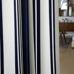 Maison Jean-Vier Tissu Bleu