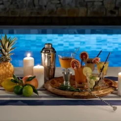 Maison Jean-Vier Tissu Bleu