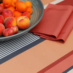 Maison Jean-Vier Tissu enduit Orange