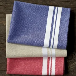 Maison Jean-Vier Torchon de cuisine Blanc