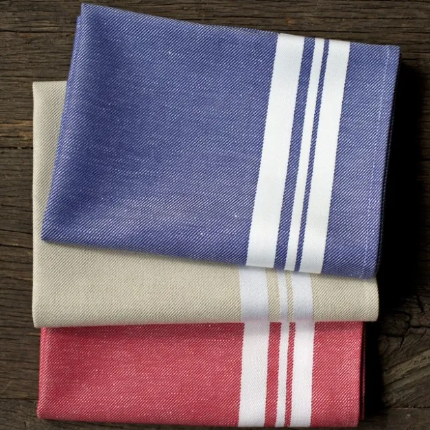 Maison Jean-Vier Torchon de cuisine Blanc