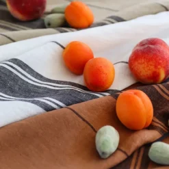 Maison Jean-Vier Torchon de cuisine Blanc