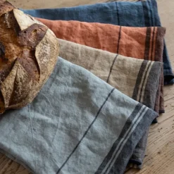 Maison Jean-Vier Torchon de cuisine Bleu