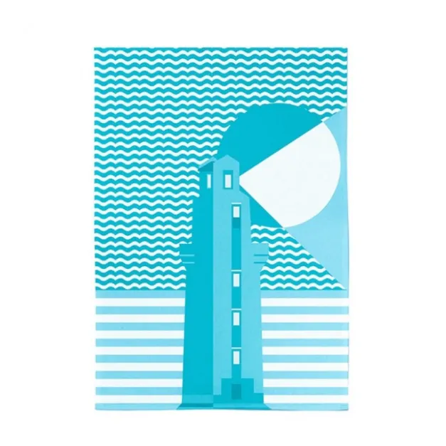 Maison Jean-Vier Torchon de cuisine Bleu