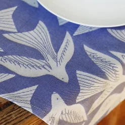 Maison Jean-Vier Torchon de cuisine Bleu