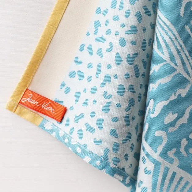 Maison Jean-Vier Torchon de cuisine Bleu