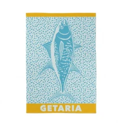 Maison Jean-Vier Torchon de cuisine Bleu