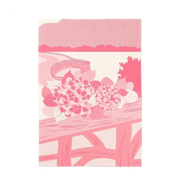 Maison Jean-Vier Torchon de cuisine Rose