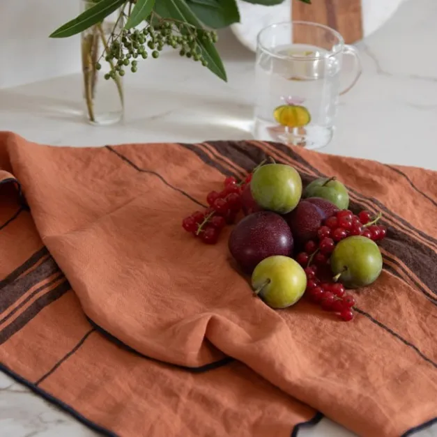 Maison Jean-Vier Torchon de cuisine Rouge